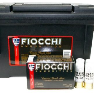 FIOCCHI 12GA 2 3/4″ – 7/8OZ 9 PEL NICKPLTLEAD 00BK - Ammunition | Tactical Glock Co
