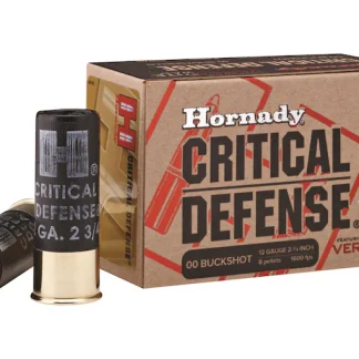 Authentic Hornady Critical Defense 12 Gauge Buckshot Ammo 2-3/4″ - Triggers | Tactical Glock Co