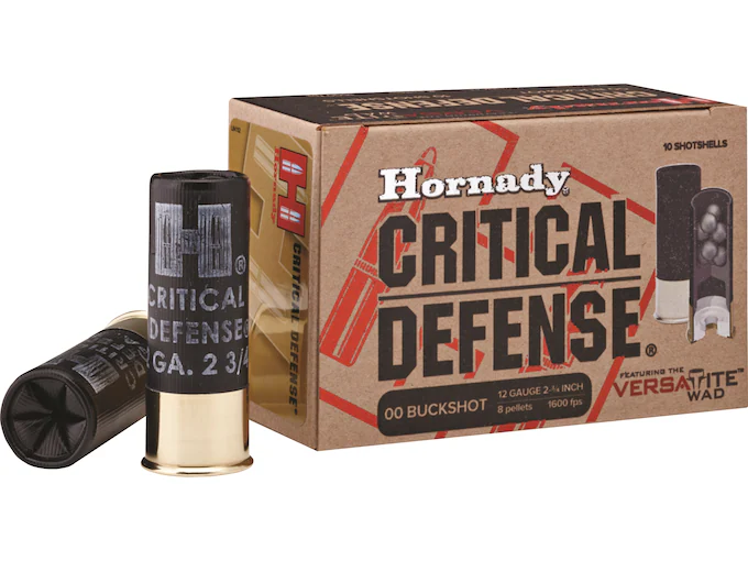 Authentic Hornady Critical Defense 12 Gauge Buckshot Ammo 2-3/4″ Authentic Hornady Critical Defense 12 Gauge Buckshot Ammo 2-3/4″ - Triggers - Tactical Glock Co