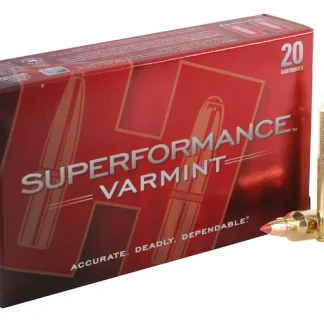 Real Hornady Superformance Varmint 204 Ruger Ammo 40 Grain Hornady V-Max Polymer Tip 500rounds - Ammunition | Tactical Glock Co