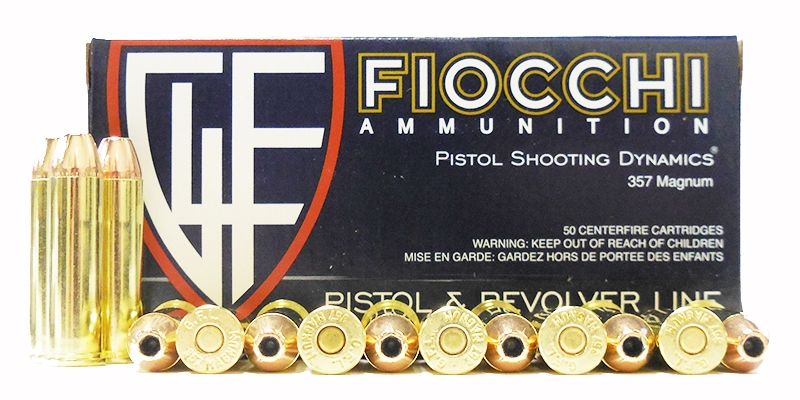 FIOCCHI 357 MAG 158 GR JHP FIOCCHI 357 MAG 158 GR JHP - Ammunition - Tactical Glock Co