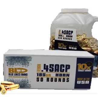 Blue Lakes Ammo 45ACP 185gr RN – 250 Rounds - Ammunition | Tactical Glock Co