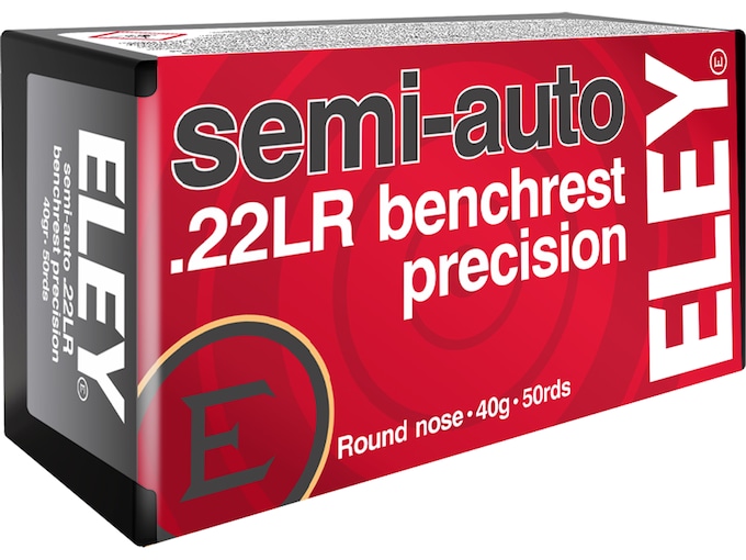 In Stock: Eley Semi-Auto Benchrest Precision 22LR Ammo 40 Grain Round Nose In Stock: Eley Semi-Auto Benchrest Precision 22LR Ammo 40 Grain Round Nose - Rifles - Tactical Glock Co