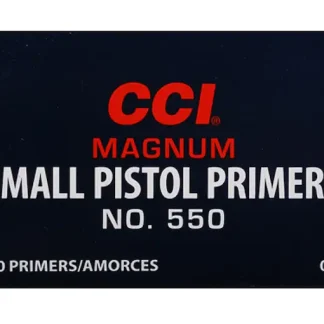 CCI Small Pistol Magnum Primers #550 Box of 1000 (10 Trays of 100) - Ammunition | Tactical Glock Co