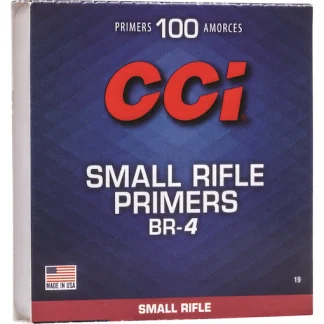 CCI Small Rifle Bench Rest Primers #BR4 Box of 1000 (10 Trays of 100) - Ammunition | Tactical Glock Co