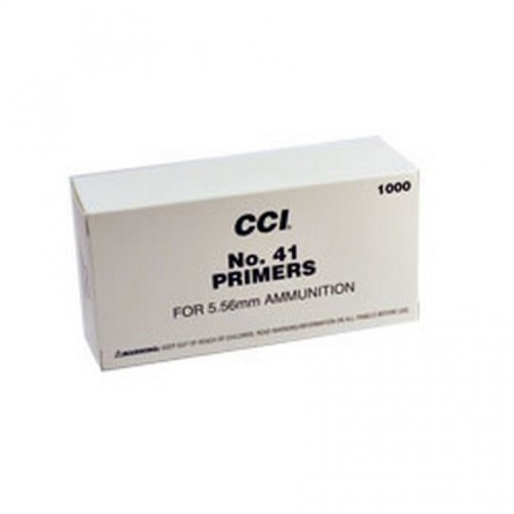 CCI No. 41 – Small Military Rifle Primers | 1,000 Count CCI No. 41 – Small Military Rifle Primers | 1,000 Count - Ammunition - Tactical Glock Co