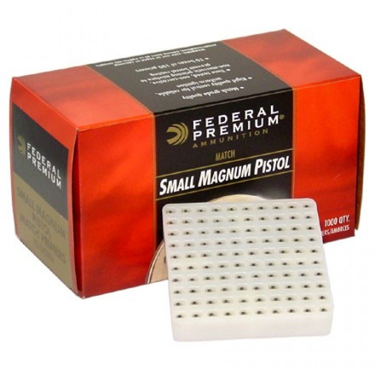Federal Small Pistol Magnum Match Primers | 1,000 Count Federal Small Pistol Magnum Match Primers | 1,000 Count - Ammunition - Tactical Glock Co