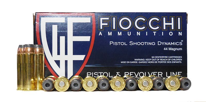 FIOCCHI 44 MAGNUM 240 GR SJHP FIOCCHI 44 MAGNUM 240 GR SJHP - Ammunition - Tactical Glock Co