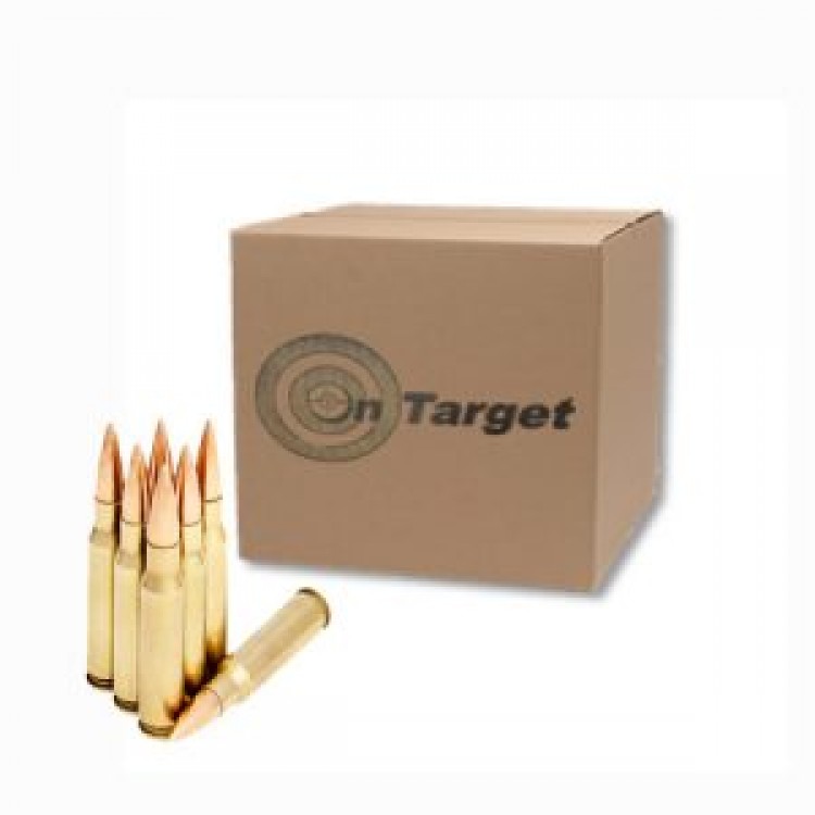 On Target 7.62×51 (.308 Win) 147gr M-80 FMJ Ammo – “NEW LAKE CITY BRASS” – Boxer primed – RELOADABLE – “250 Bulk Pack” On Target 7.62×51 (.308 Win) 147gr M-80 FMJ Ammo – “NEW LAKE CITY BRASS” – Boxer primed – RELOADABLE – “250 Bulk Pack” - Ammunition - Tactical Glock Co