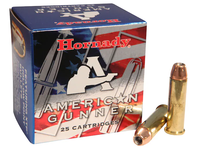 New Hornady American Gunner 357 Magnum Ammo 125 Grain Hornady XTP Jacketed Hollow Point Box of 500 New Hornady American Gunner 357 Magnum Ammo 125 Grain Hornady XTP Jacketed Hollow Point Box of 500 - Ammunition - Tactical Glock Co